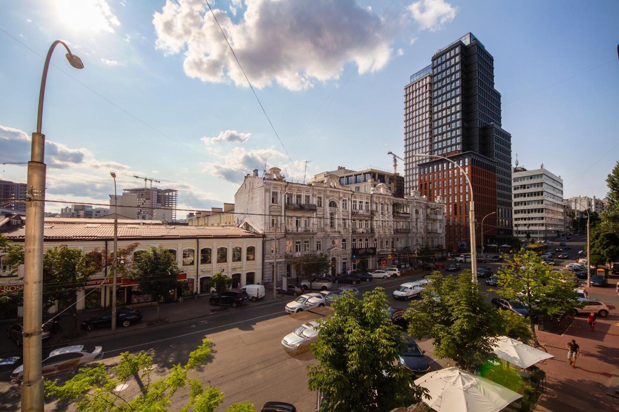 Central Apartments Kiew Exterior foto